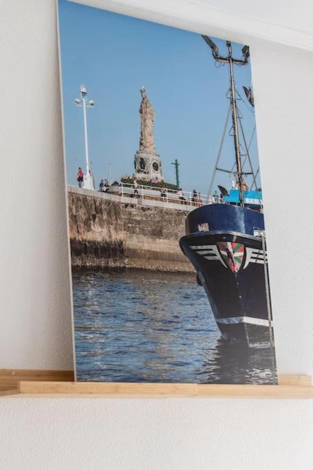 Acogedor Piso En Santurtzi .Parking Privado Lägenhet Exteriör bild